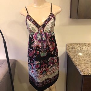 Women's silky spaghetti strap dress